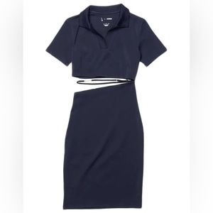 Nike X Jacquemus NWT navy cutout dress